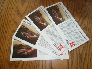 Dodge Charger 1972 correo publicitario de ventas - cuatro por un precio - Imagen 1 de 3