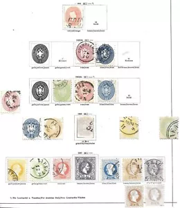 AUSTRIA 1861-1867, Early Mounted Mint & Used Stamps - Picture 1 of 1