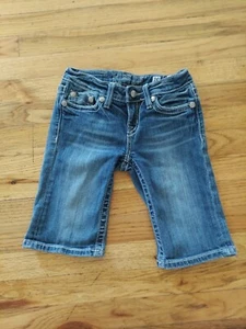Miss Me Bermuda Jeans Shorts Girl's Size 10 - Picture 1 of 8
