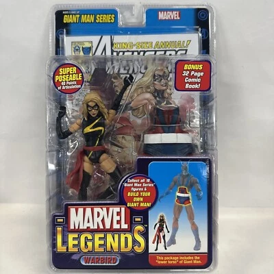 Boneco raro Toy Biz Marvel Legends Giant Man Series Warbird Toy Biz 2006 novo - Imagem 1 de 3