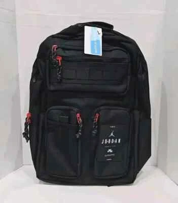 Nike Jordan Air Hesi Backpack Limited Release Black MA0838 023 Unisex NWT Men's - Image 1 of 4