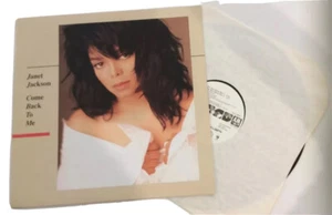 JANET JACKSON Come Back To Me1989 Promo LP 12" Vinyl Collectable A&M Records - Picture 1 of 7