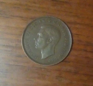 1938 Gran Bretaña un centavo George VI - Imagen 1 de 2