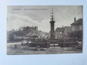 CPA 70 ESPRELS - Place des Tilleuls et Fontaine - Imagen 1 de 2