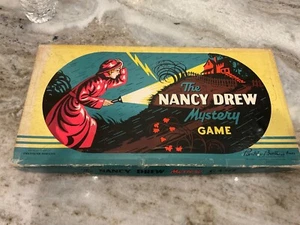 1957 THE NANCY DREW MYSTERY GAME Parker Brothers. Complete - Picture 1 of 4