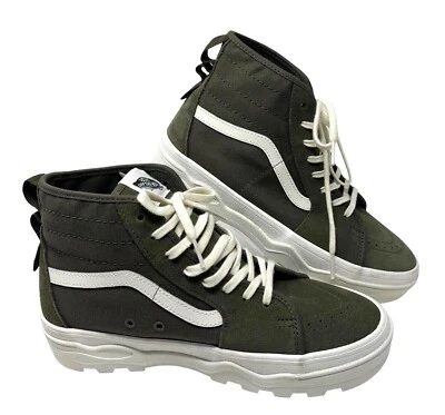 VANS Sentry Sk8-Hi Zapato WC Gamuza Lona Caqui Mujeres Tenis Informales VN0A5KY5BXV Foto 1 de 4