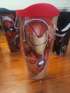 NEW Marvel Iron Man Tervis 24oz Large Tumbler With Lid - Picture 1 of 3