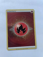 Fire Energy | Reverse Holo | SWSH - Crown Zenith | Pokemon NM/MINT