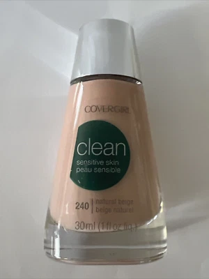 Covergirl Clean Sensitive Skin Liquid Makeup, 240 Natural Beige (1 - Bottle) - Image 1 of 2