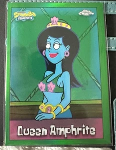 2025 Topps Chrome SpongeBob 25th Anniversary Queen Amphrite Kelp #198 - Picture 1 of 2