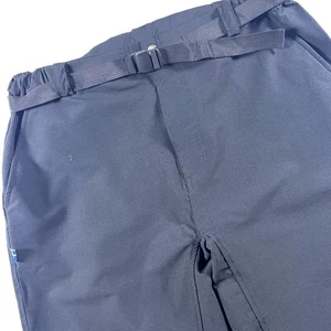 FJALLRAVEN Stretchlight Schoeller Outdoor Pants Women's XXL Black Belted Ripstop - Picture 1 of 11