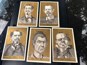 5 tarjetas comerciales de cómic Grant y Brown - "Tengo una esposa". S193 - Imagen 1 de 2