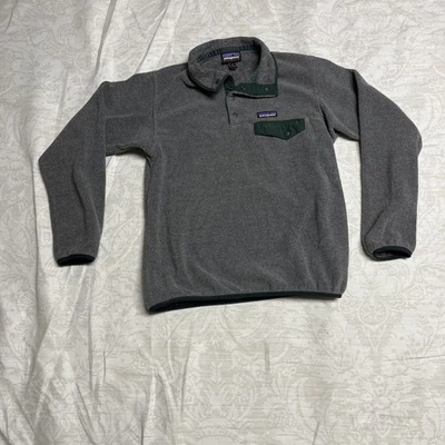 Pullover polar Patagonia para mujer pequeño gris a presión T Synchilla 25455 Foto 1 de 4