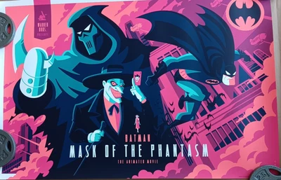 Batman: Mask of the Phantasm Print Bottleneck Gallery - Tom Whalen - NOT Mondo - Image 1 of 3