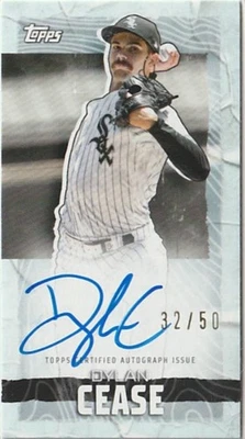Dylan Cease 2023 Topps Rip Mini Auto #TRA-DC Baseball #/50 - Image 1 of 2