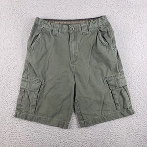 Boy Scouts Of America Shorts Youth 20 Green Uniform Canvas - Picture 1 of 8