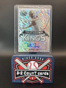 2021 Leaf Metal Draft - Touchdown Kings Hunter Long #TK-HL1 Silver Marble /60... - Picture 1 of 2