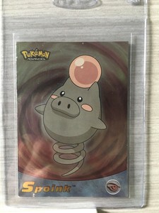 Spoink Foil Topps #79 Pokemon Advanced Card 2003 LP