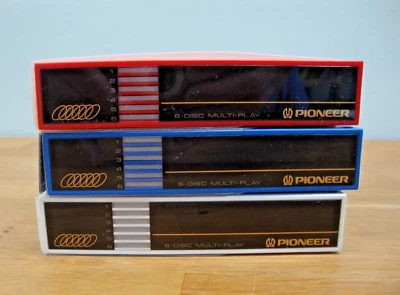 Pioneer PRW-1141 CD Changer 6 Disc Cartridge Magazine Multi-Play For Home & Car Foto 1 de 4