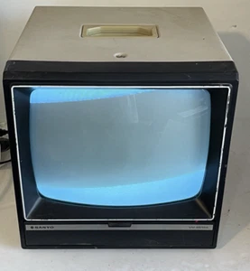 Vintage Sanyo VM-4512A 12” Pro Monochrome Monitor Apple II WORKING 1982 - Picture 1 of 9