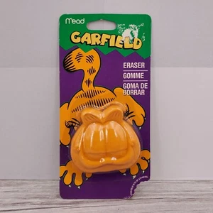 Figura vintage borradora escolar de Mead Garfield el gato - Imagen 1 de 4