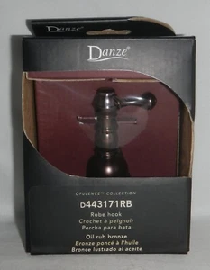 Gancio asciugamano singolo Danze Opulence olio sfregato bronzo marrone D443171RB - Foto 1 di 4