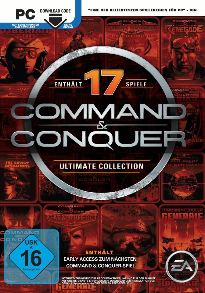 Command & Conquer Ultimate Collection - PC (Code in the Box)  - Bild 1 von 1