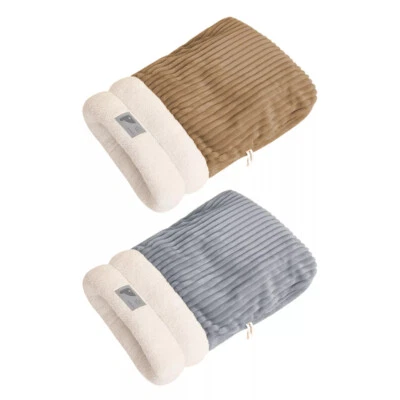 Pet Mat Warming Pad Sack Cozy Cat Bed Cave Sleeping Bag 2 SIZE PP Cotton Soft - Image 1 of 4