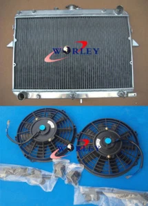 Aluminum radiator+FAN for Ford Econovan /Mazda E2000 AT Petrol 84-97 OUTLET LEFT - Picture 1 of 6