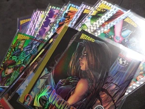 Wizard Magazine Promo-Karte Serie 1 2 3 & 4 Prismenfolie Sammelkarten |SIE WÄHLEN | - Bild 1 von 29
