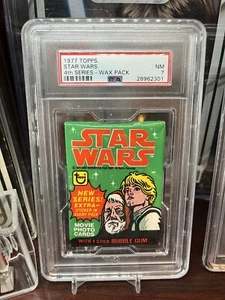 Topps 1977 Series 4 Wax Pack Graded NM 70 Star Wars - Picture 1 of 2