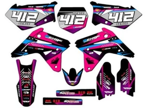 2007 RMZ 450 SURGE Pink Senge Graphics Kit Compatible with Suzuki - Picture 1 of 10