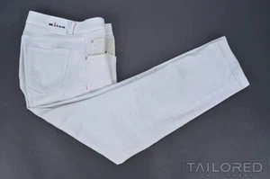 Pantalones de mezclilla para hombre KITON gris liso mezcla de algodón - EU 52 / US 34 - Imagen 1 de 7