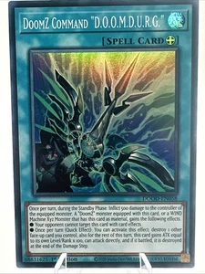 Doom of Dimensions DoomZ Command "D.O.O.M.D.U.R.G." 1st ED NM SR DOOD-EN058 - Bild 1 von 3