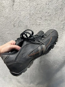 Zapatos de cuero con espuma viscoelástica Skechers 10.5 Citywalk Malton para hombre 64455 negro gris - Imagen 1 de 6