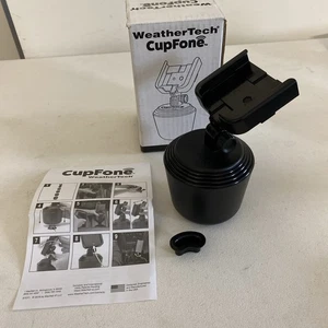 WeatherTech CupFone Porte-gobelet universel réglable support de voiture pour téléphones portables - Photo 1 sur 9