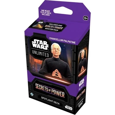 Star Wars Unlimited: Secrets of Power Spotlight Deck: Chancellor Palpatine - Image 1 of 3
