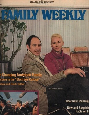 Family Weekly Magazine March 22 1981 American Family Ted Knight Ronald Reagan - Image 1 of 4