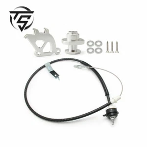 For 1979-1995 Mustang Adjustable Clutch Cable Quadrant and Firewall Adjuster Kit - Picture 1 of 8