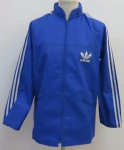 ADIDAS D48 GIACCA JACKET KWAY FOOTBALL JERSEY WIND RAIN VINTAGE NO SHIRT SPORT - Picture 1 of 7