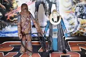 FIGURA BABERO FORTUNA Y CHEWBACCA ESCALA 3,75 PULGADAS STAR WARS REF D6338 - Imagen 1 de 2