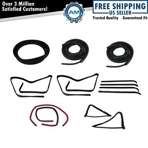 Complete Seal Kit All Black Window Trim for F-Series 80-86