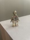 LEGO Star Wars Chrome Gold 30th Anniversary C-3P0. No Bag. Some Wear On Figure.