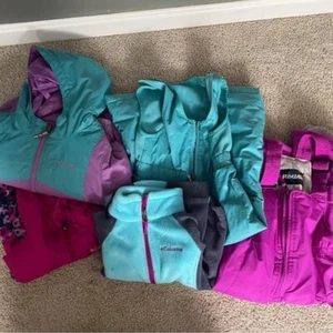 Columbia Winter Jacket & Snow pants & Fleece Columbia Winter Set - Size 4 Girls - Picture 1 of 2