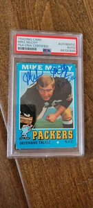 1971 TOPPS SIGNED ROOKIE CARD MIKE MCCOY PACKERS RAIDERS NOTRE DAME PSA DNA 248 - Picture 1 of 1