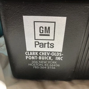 Stanley Alladin VTG General Motors Lunchbox Man Cave Decor Chevrolet Buick Nice - Picture 1 of 10