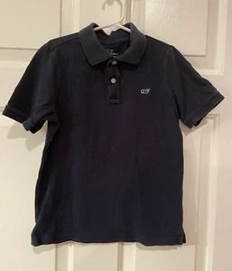 Vineyard Vines Boys Blue Short Sleeve Polo 7 - Picture 1 of 3