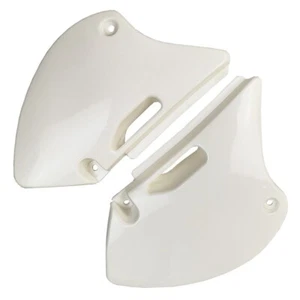 2x Black Rear Left + Right Fender Exhaust Cover BBR KLX110 Bike Body Sided Panel - Picture 1 of 8