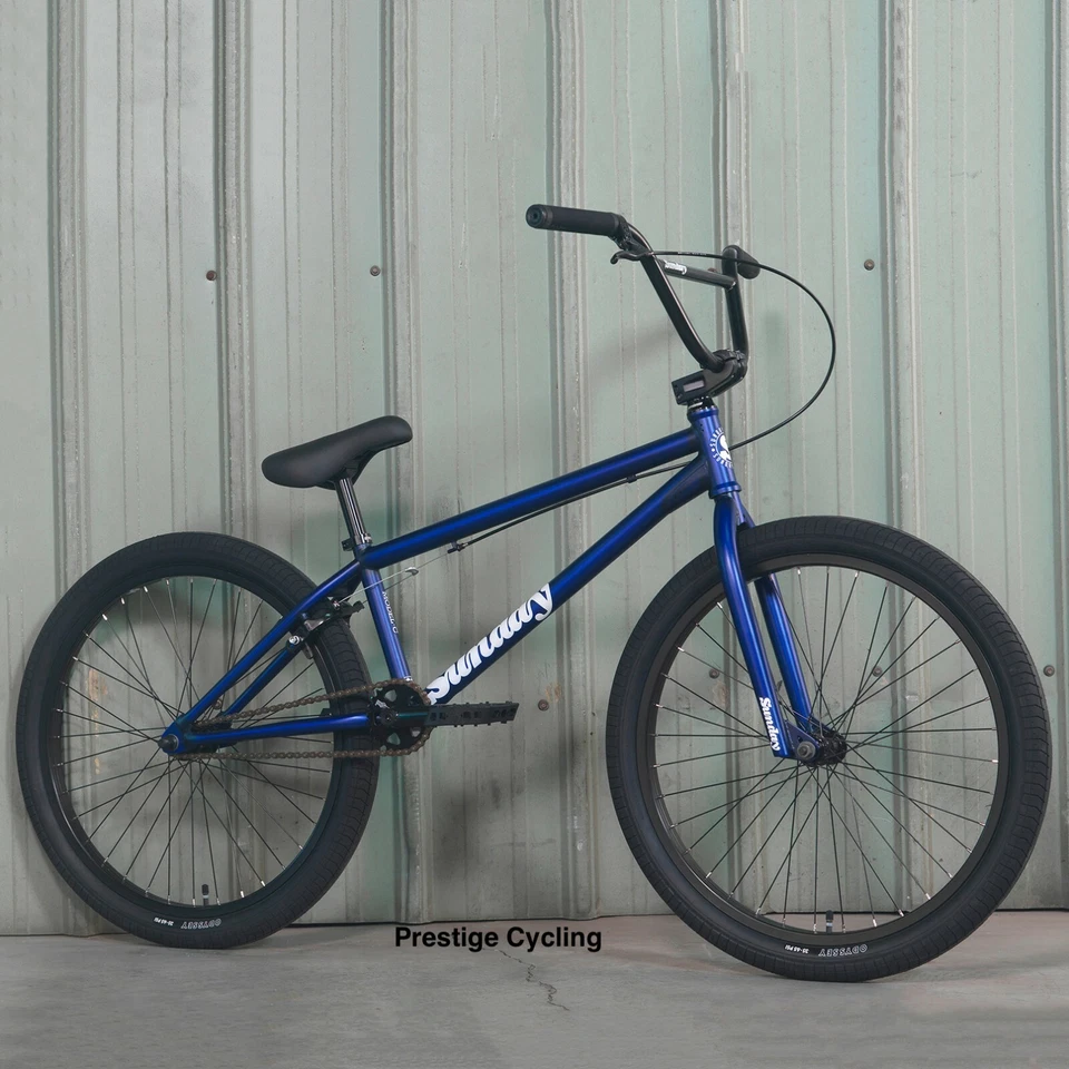 SUNDAY BMX MODEL C 24" BICYCLE MATTE TRANS BLUE - Image 1 of 1