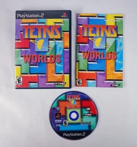 Tetris Worlds PS2 (Sony PlayStation 2, 2002) Complete In Box - Picture 1 of 8